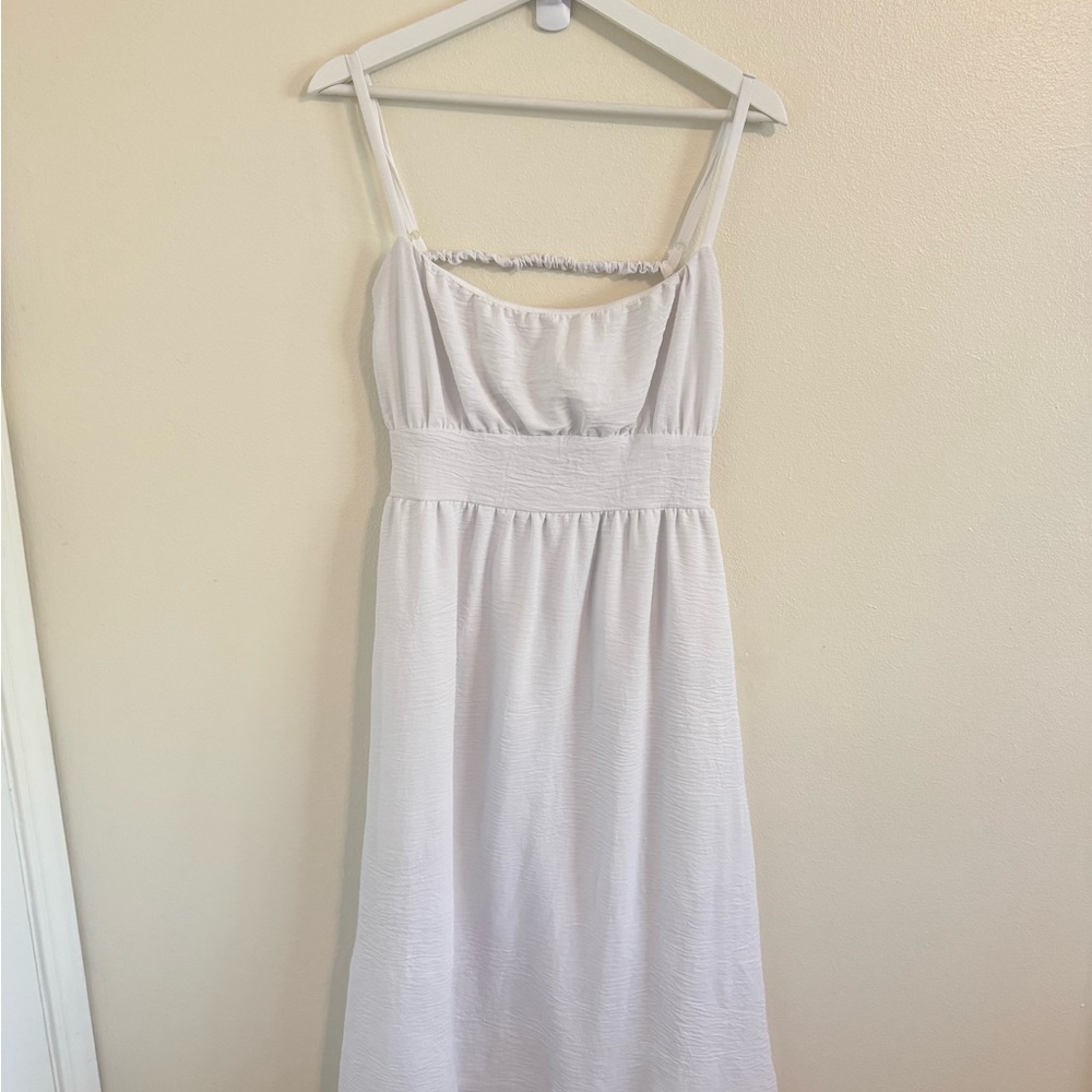 Altar'd State White Backless Dress